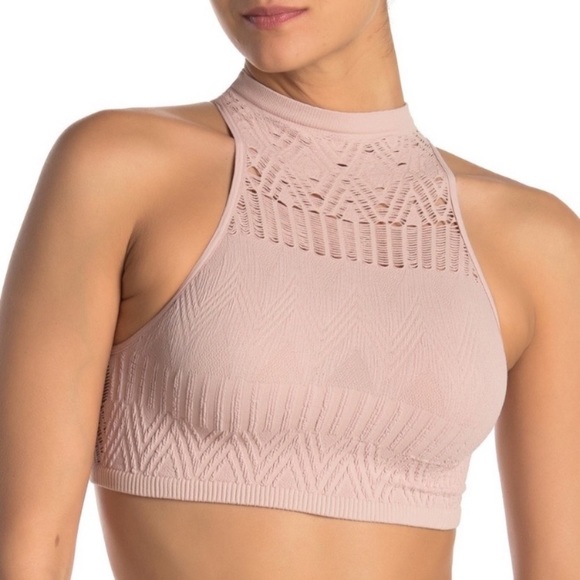 Free People Other - NWT Free People Seamless High Neck Bra XS/S